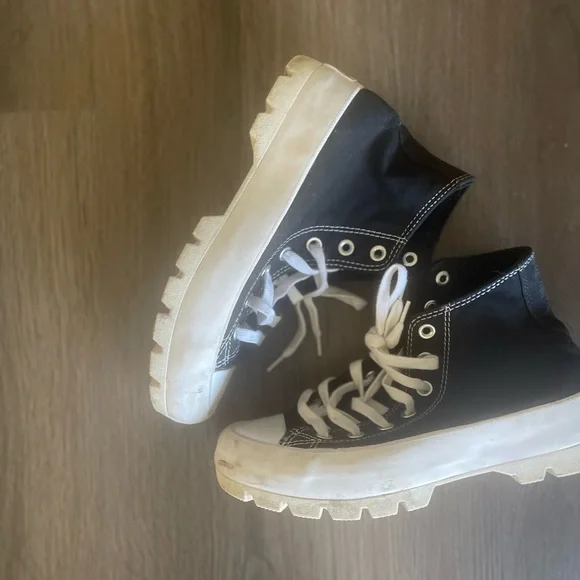 Converse Chuck Taylor Platform Black Sneakers - Picture 3 of 7